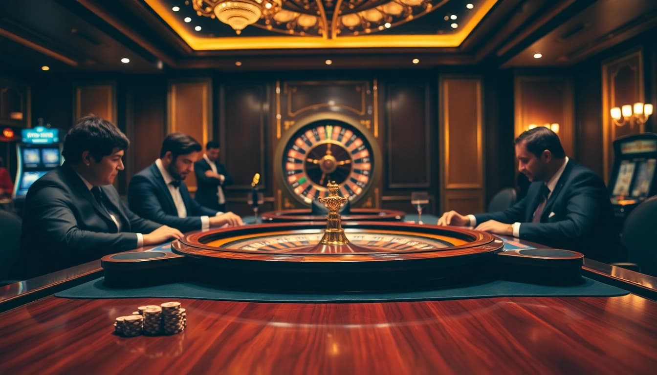 Experience thrilling gameplay at https://79king.hiphop/ with dazzling casino tables and high-stakes action.