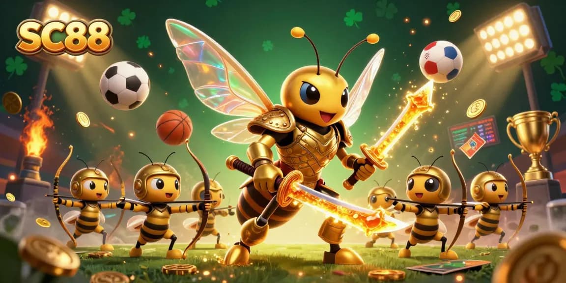 Engage with SC88's exciting casino scene featuring dynamic characters and vivid gaming elements.