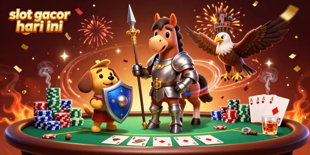 Menghadapi slot gacor hari ini dengan segudang chip kasino dan kemenangan berwarna-warni!
