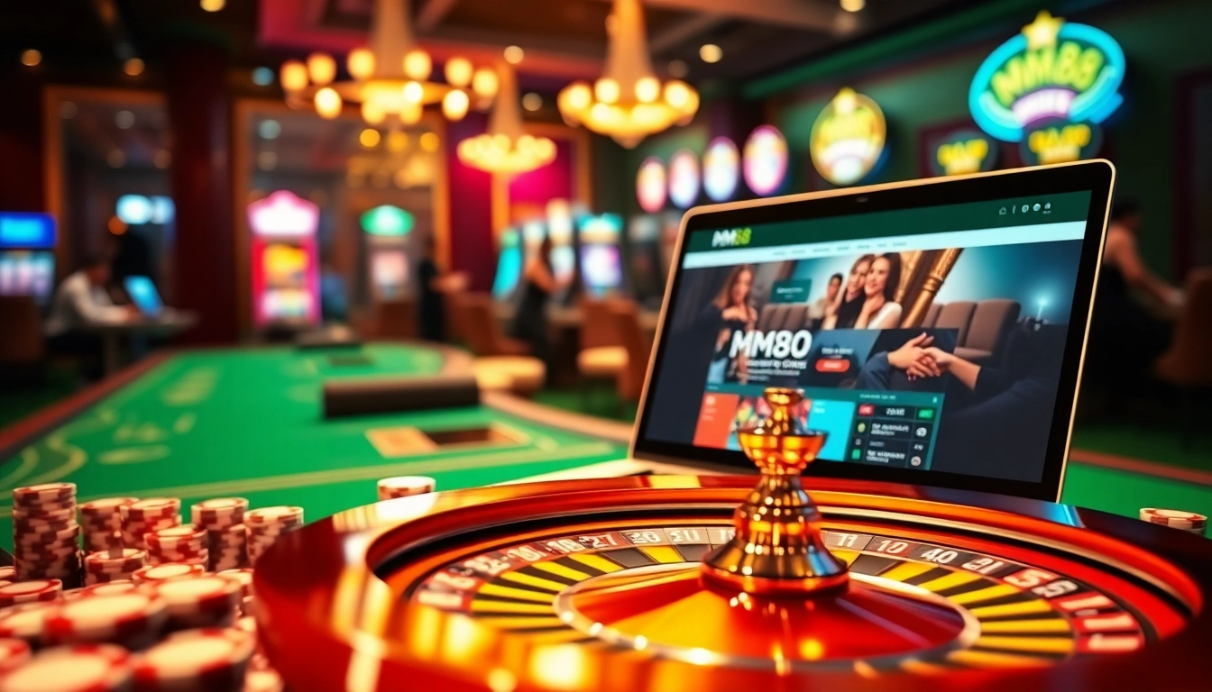 Experience the excitement of MM88 with dynamic casino tables and online betting.