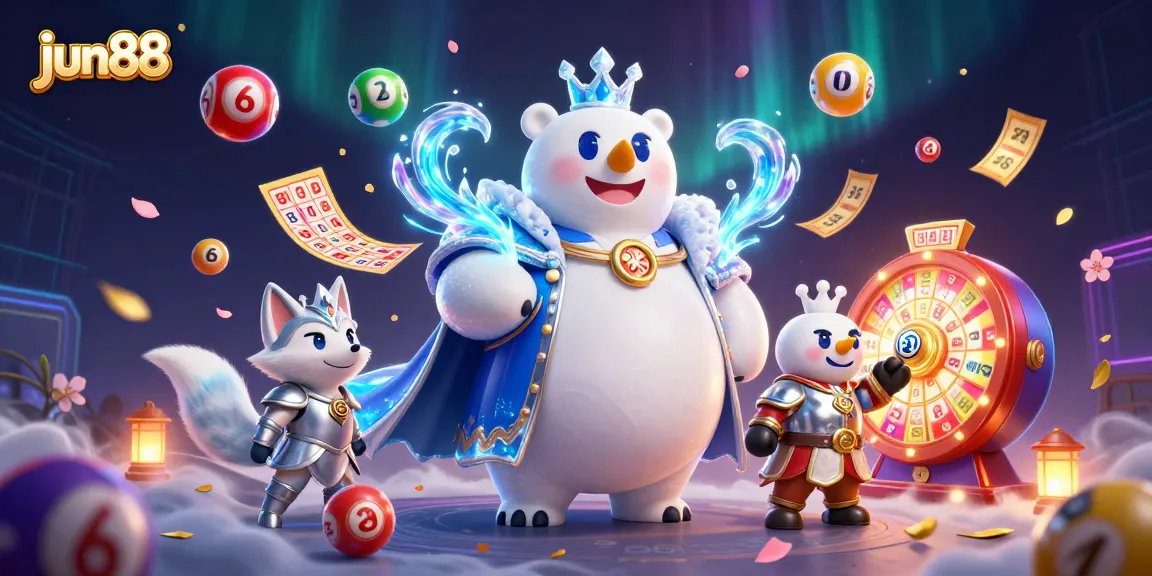 Play exciting games on jun88 with vibrant lottery elements and a captivating 3D design.