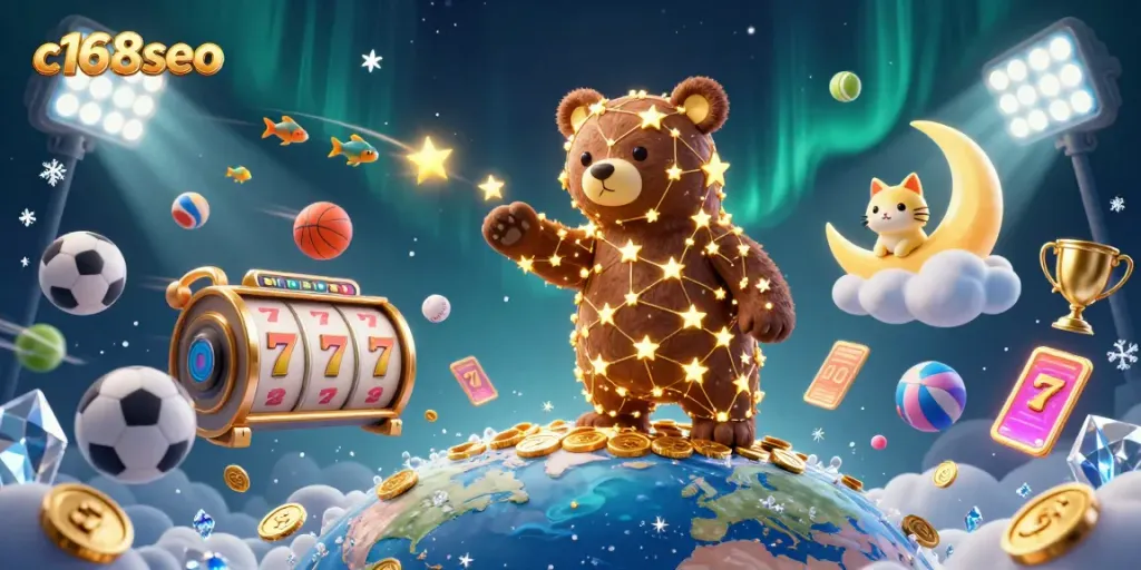 Experience thrilling gaming at c168seo with unique casino characters and vibrant elements.