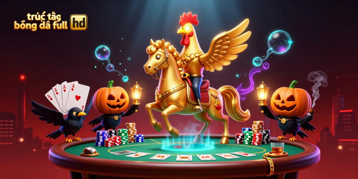 Engage in thrilling trực tiếp bóng đá full hd action with golden rooster in a dynamic casino scene.