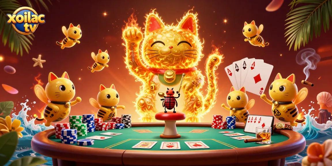 Watch exciting live matches on xoilac tv with vibrant visuals and dynamic casino elements